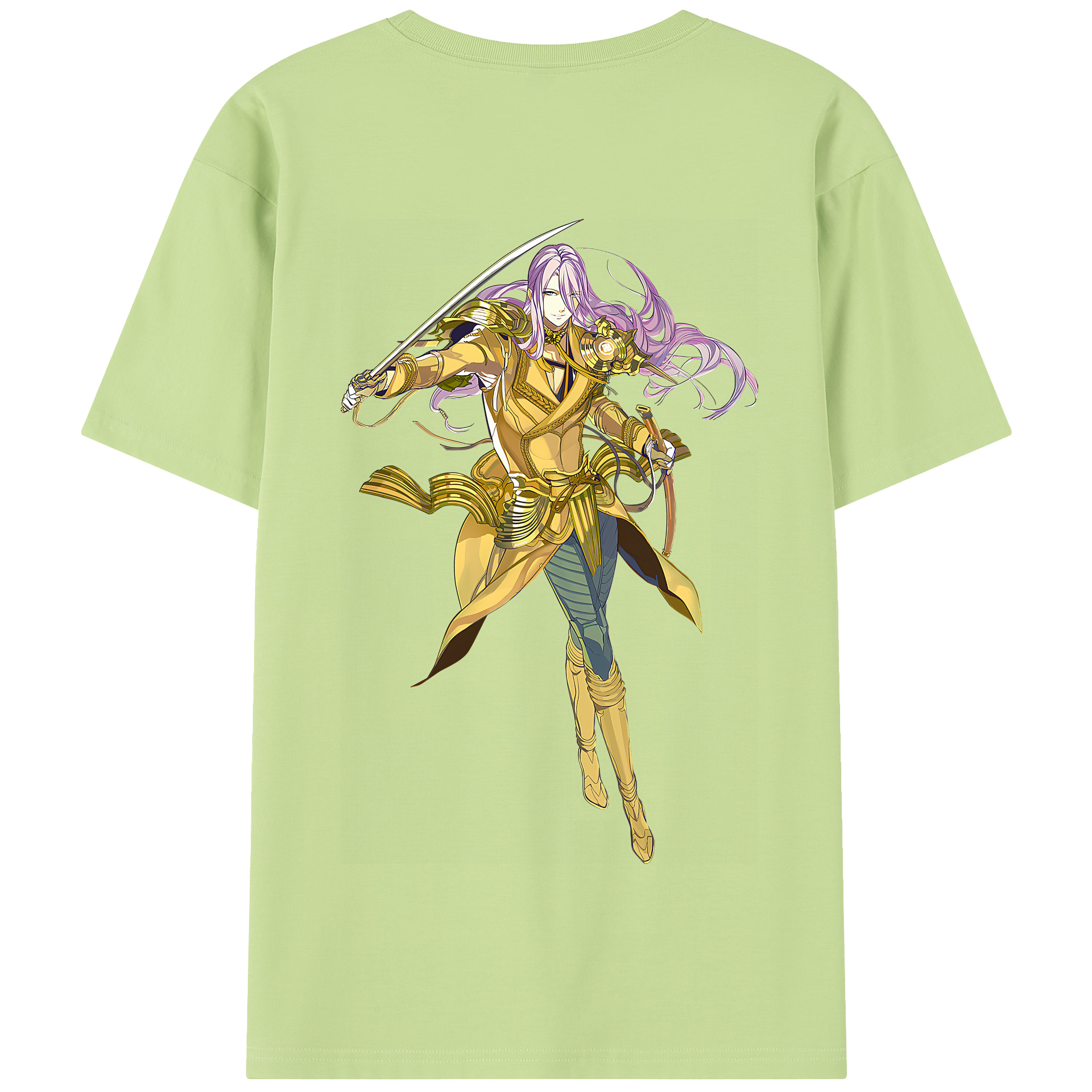 （画像用） 刀剣乱舞 Touken Ranbu 綿100％半袖Tシャツ（背面プリント）